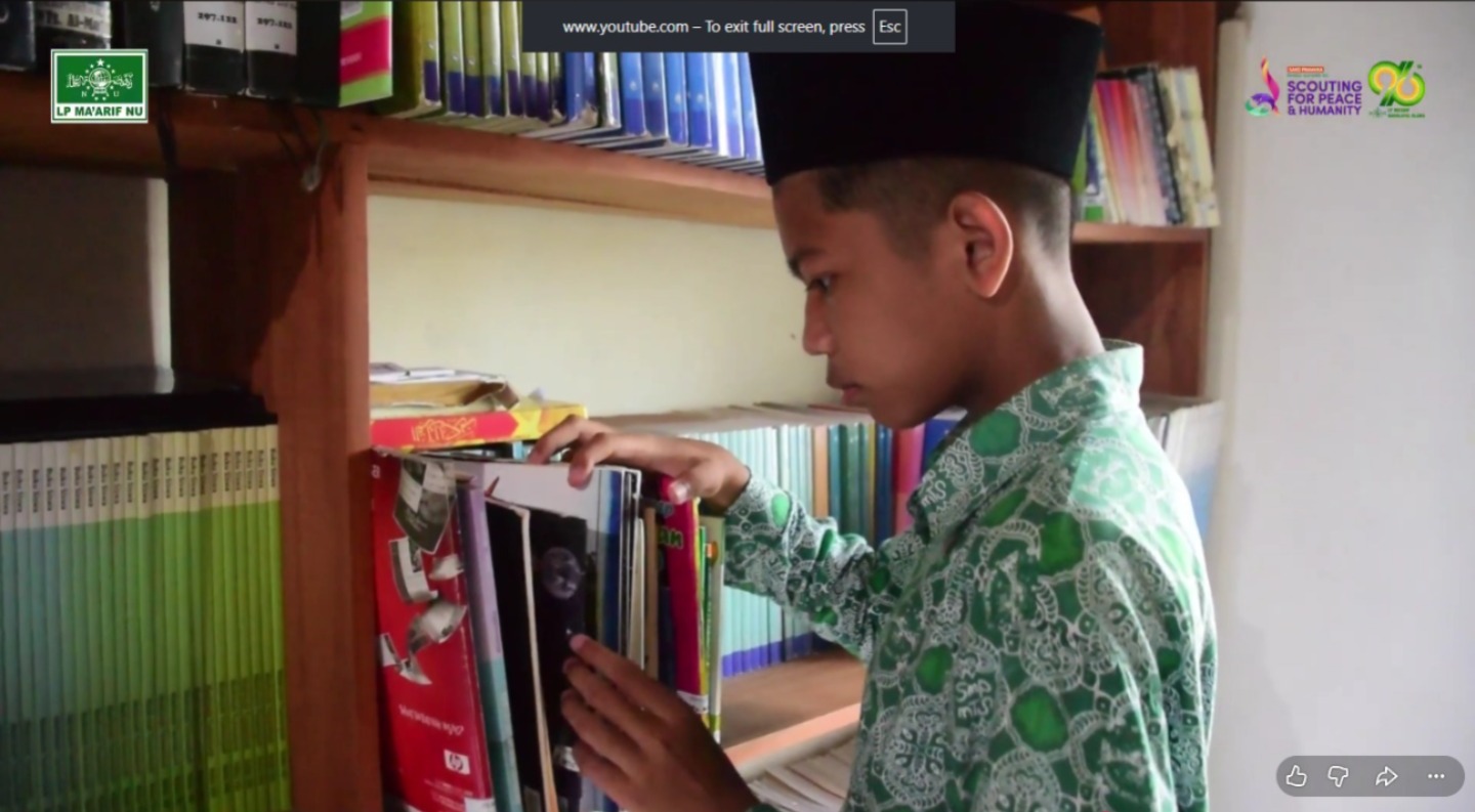 Perpustakaan MTs.Al-Ma'arif Badung