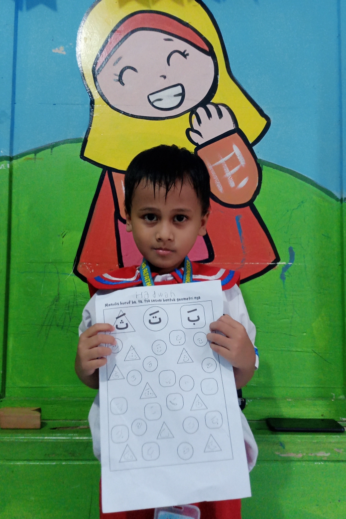 Green A "Coding Hijaiyah"