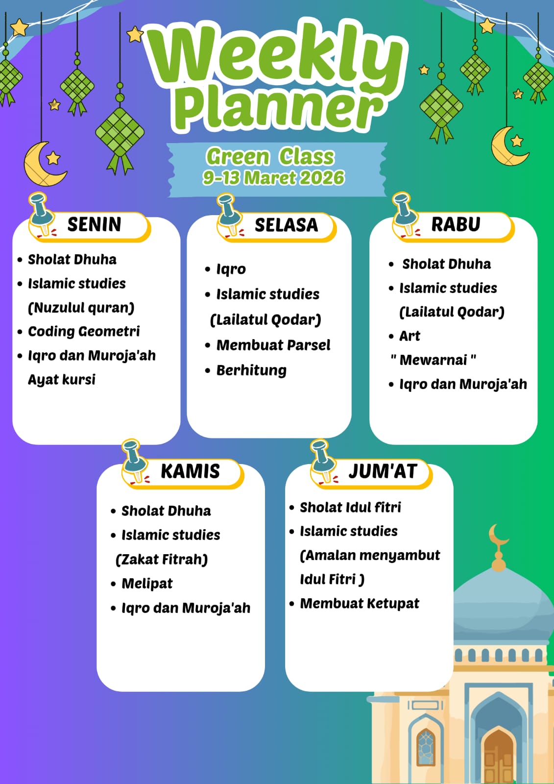 Weekly Green