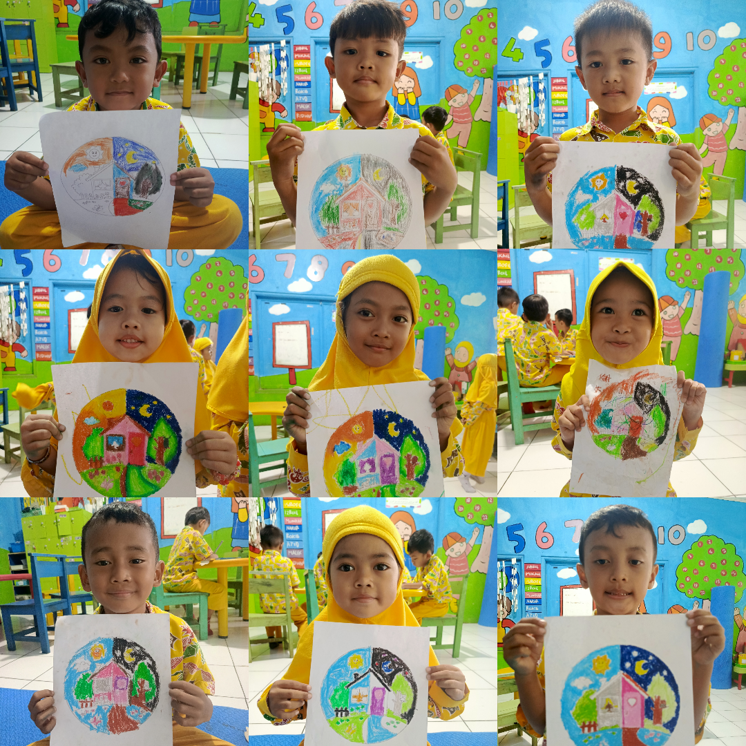 Green B " Perbedaan siang dan malam""