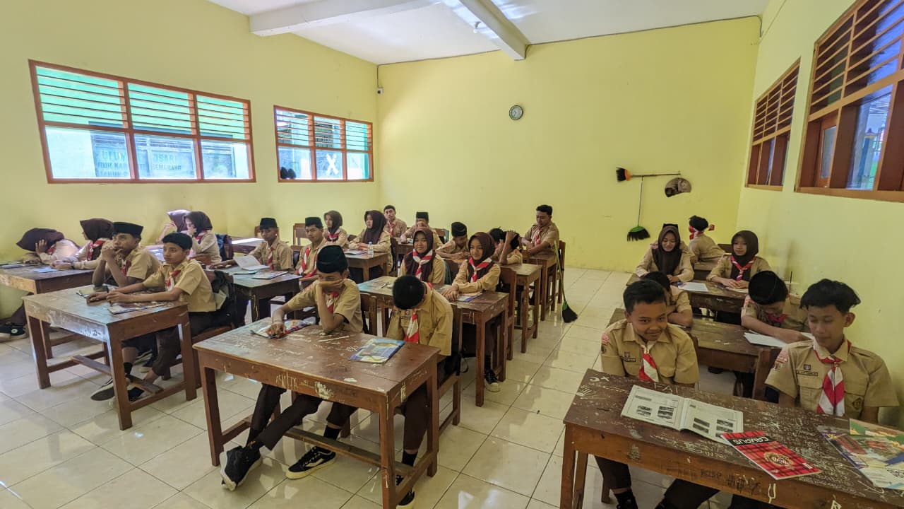 Kegiatan pembelajaran bahasa Inggris 9H