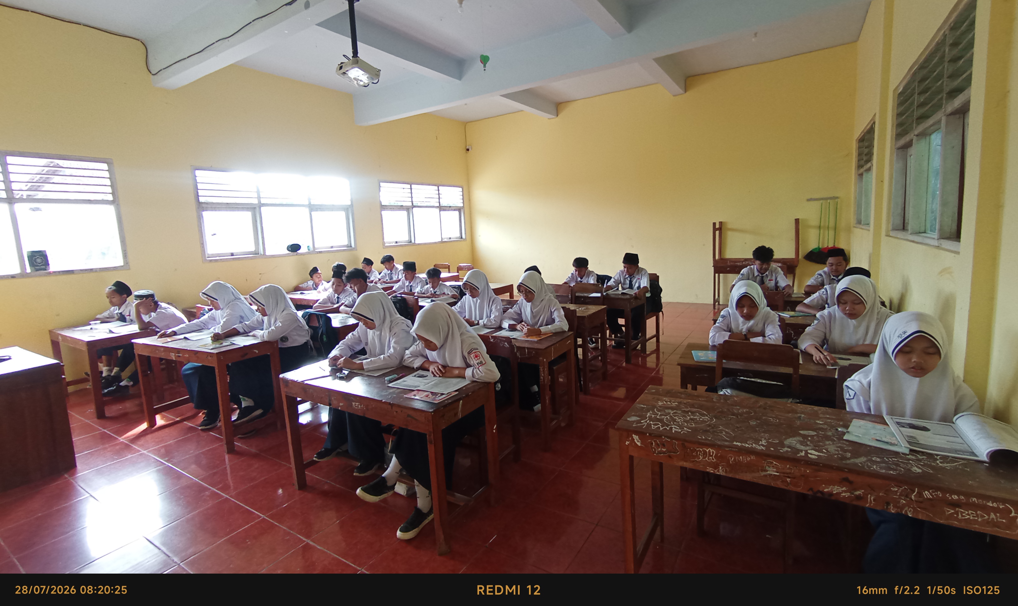 Tadarus Sebelum KBM kelas 8H