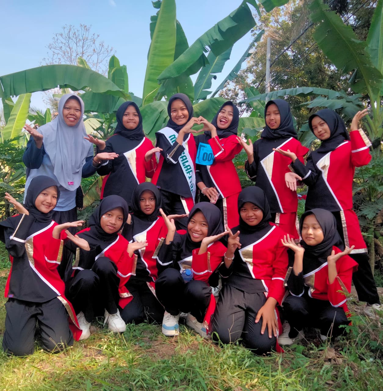 Gerak Jalan di Desa Tegal Arum Sempu - foto 1