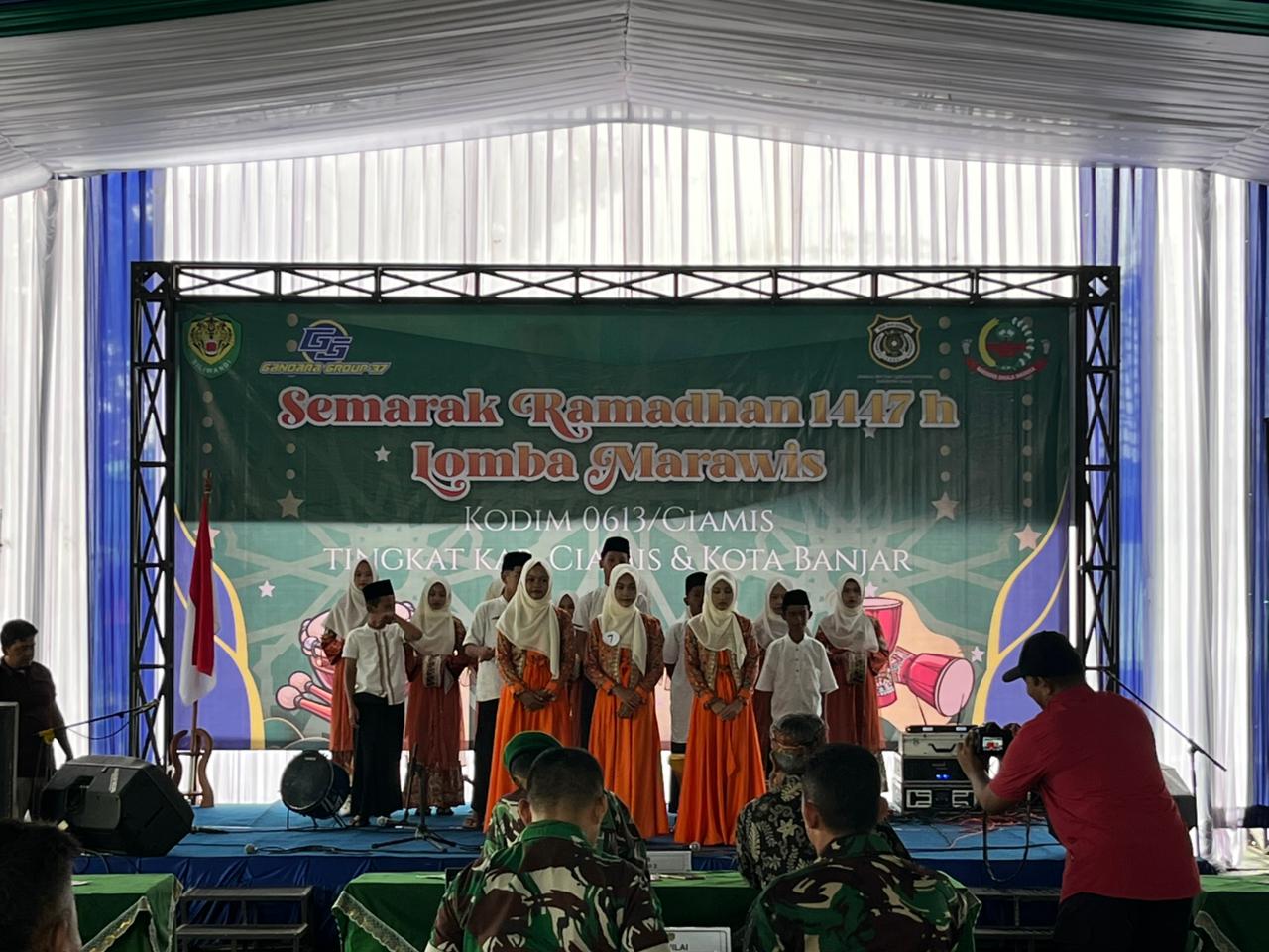 Lomba Marawis dalam rangka Semarak Ramadhan 1447 H Ciamis dan Kota Banjar tingkat KODIM 0613/Ciamis