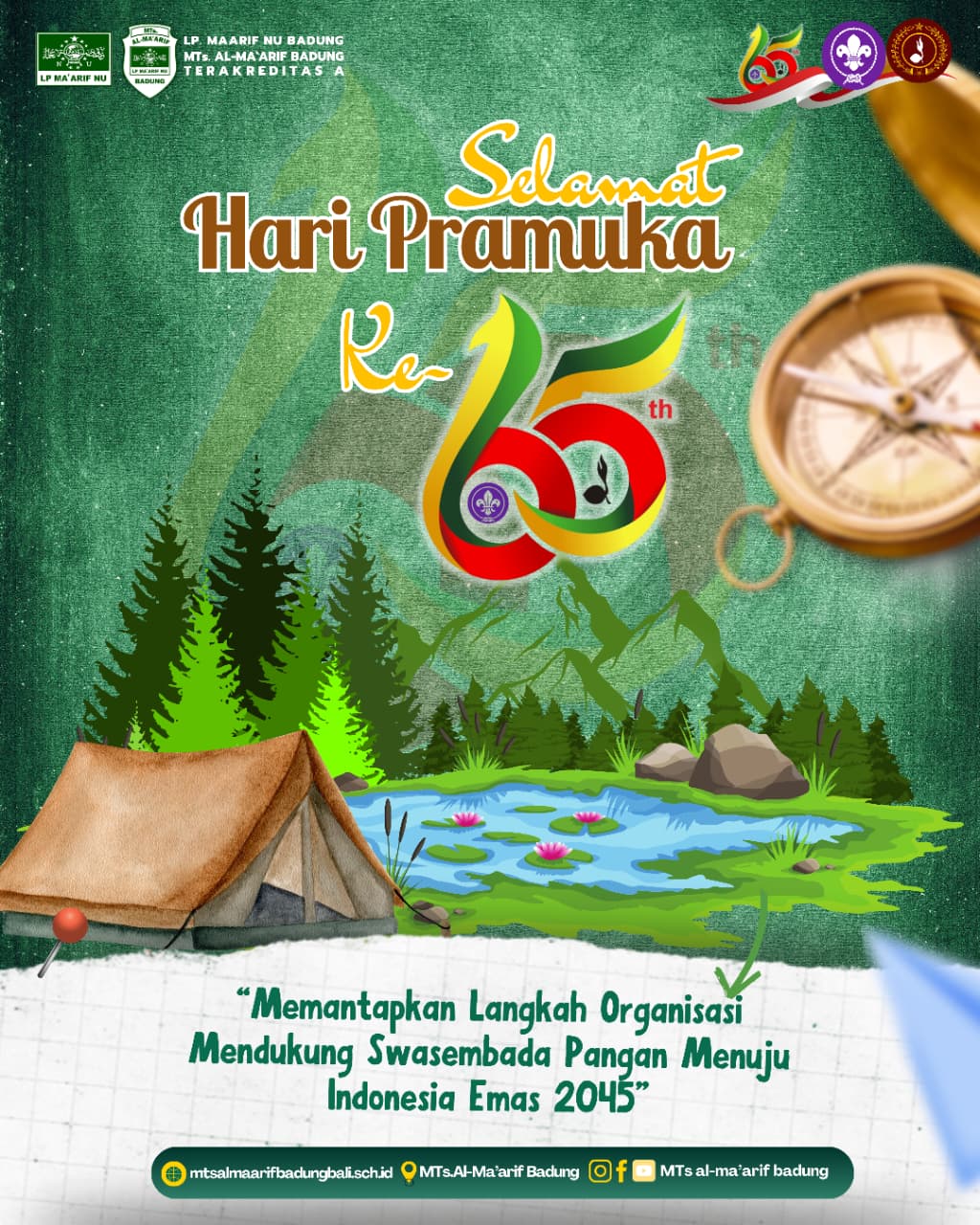 Selamat Hari Pramuka Ke-65
