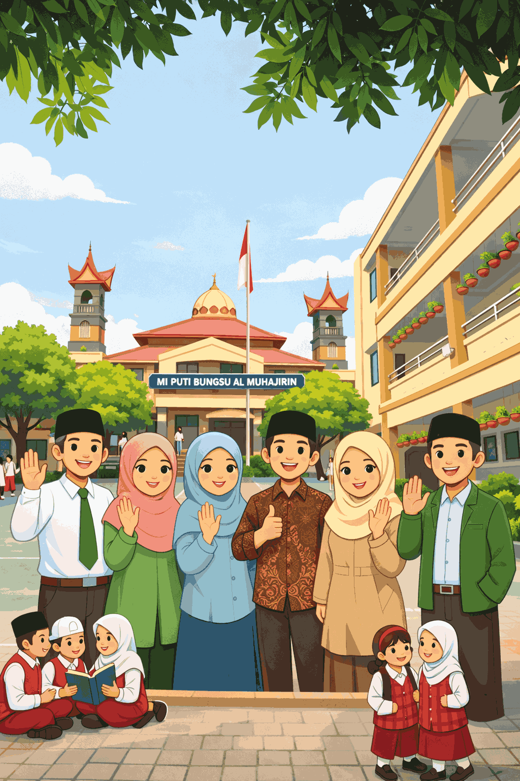 Kegiatan siswa di sekolah