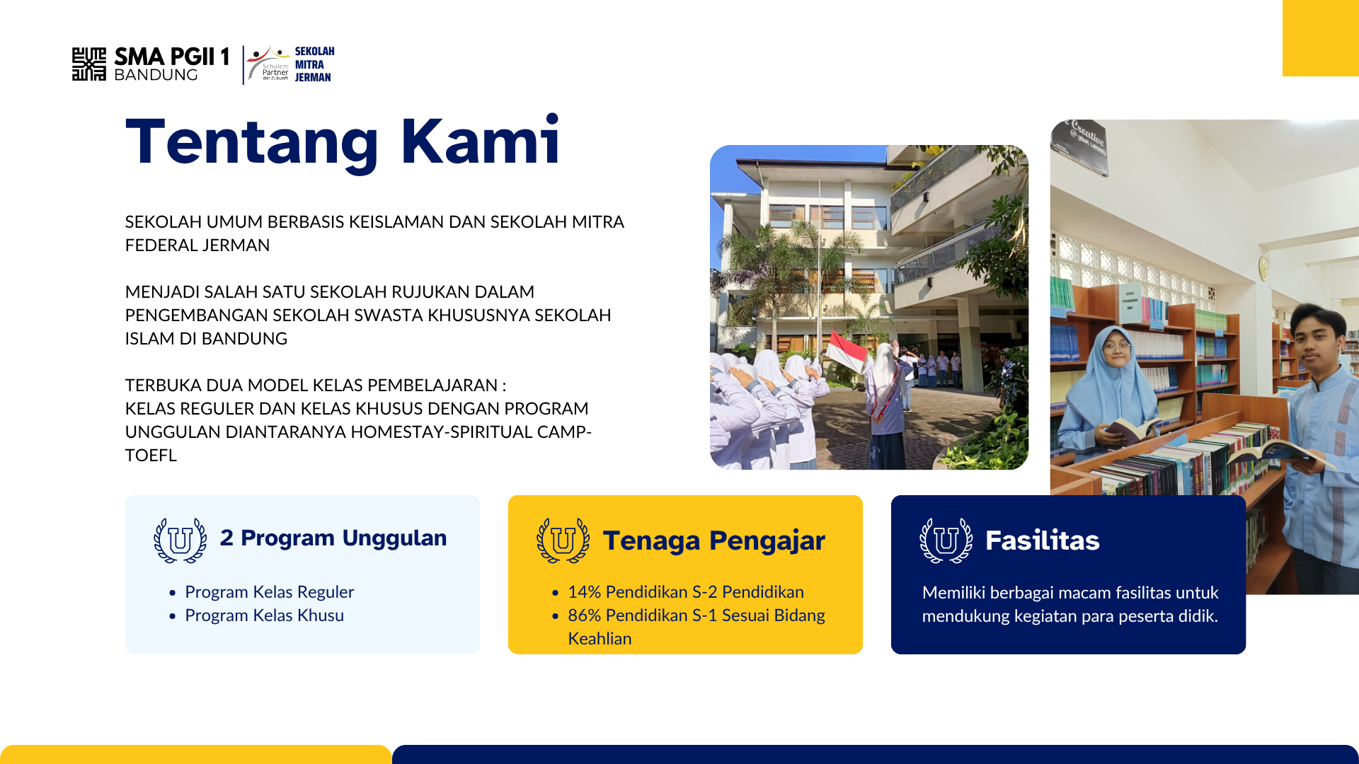 Tentang SMA PGII 1